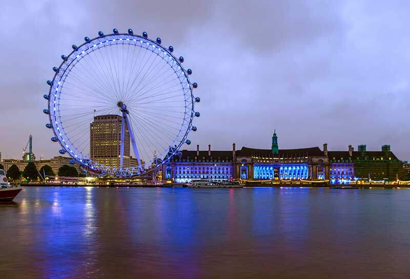 The London Eye atau juga lebih dikenali sebagai Millennium Wheel
