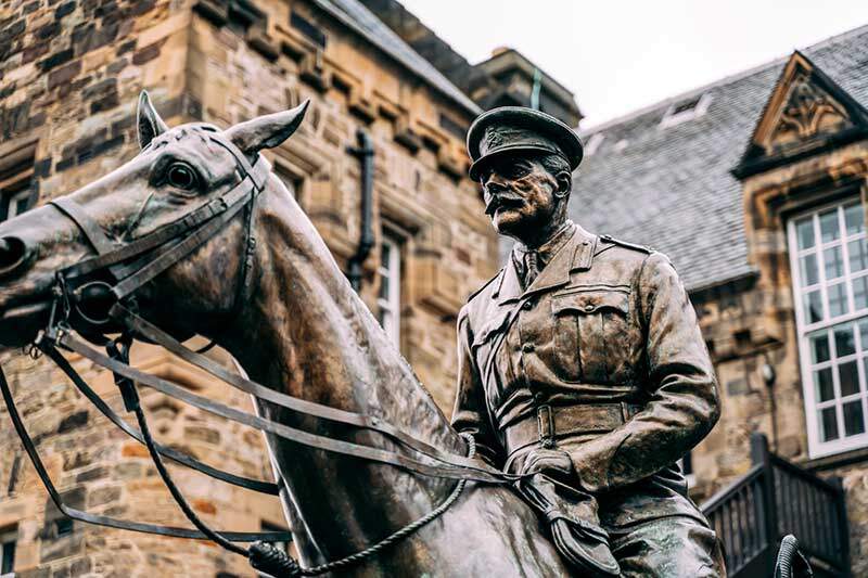 Tugu peringatan di Edinburgh Castle