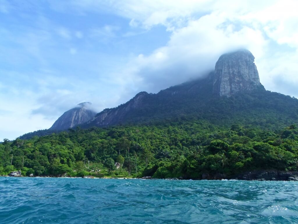 Gunung Kajang di Pulau Tioman