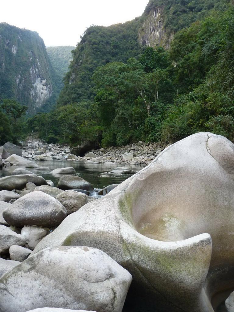 river Machu Picchu in Peru