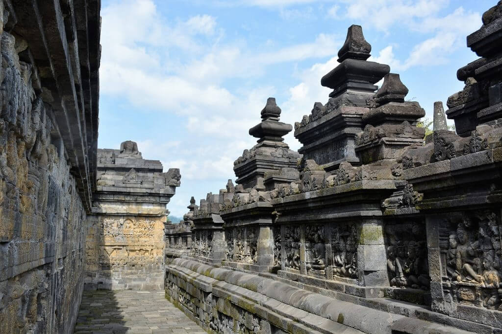 Sisi Candi Stupa Borobudur