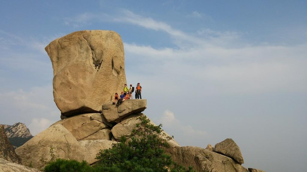 Bukhansan National Park Rock