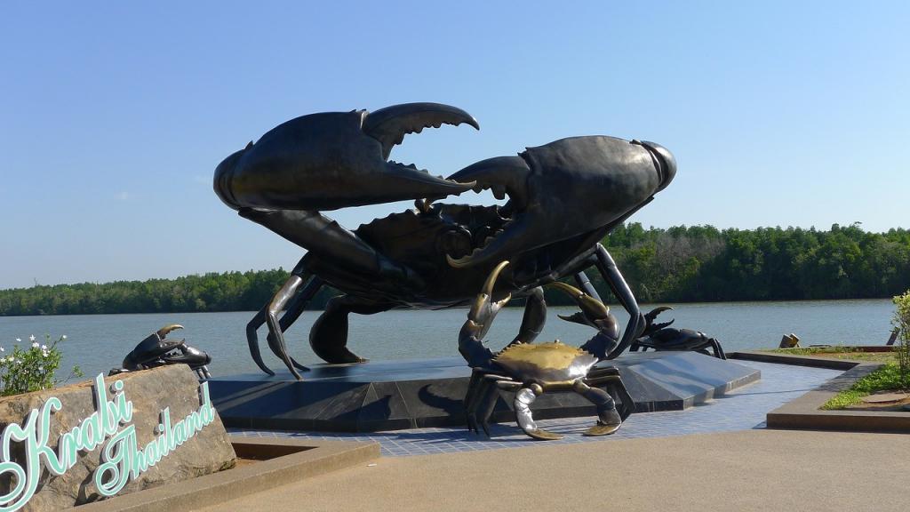 Monument of Black Crab Krabi