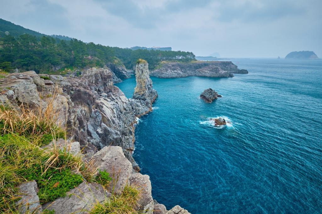 Oedolgae Rock, Jeju island, South Korea