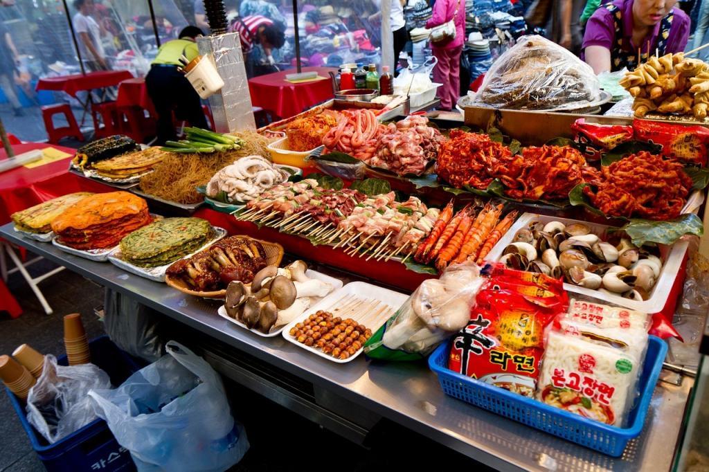 Pasar Makanan di Namdaemun
