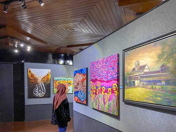 Seni Lukis di Kompleks Muzium Negeri Sembilan | Imej oleh: Haifa Balkis
