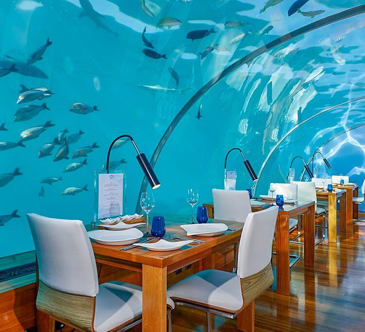 Restoran dibawah laut di Maldives yang memenangi anugerah