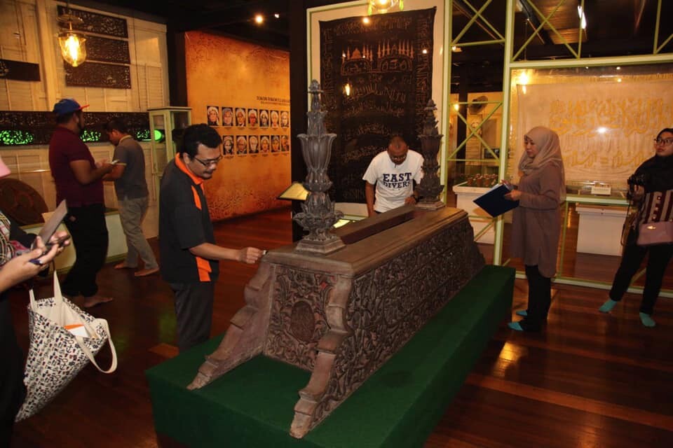Papan Belindan di Muzium Islam Kelantan