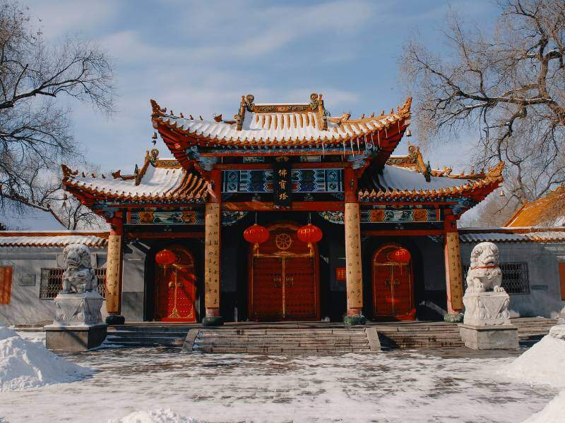 Fobao Pagoda Temple Harbin