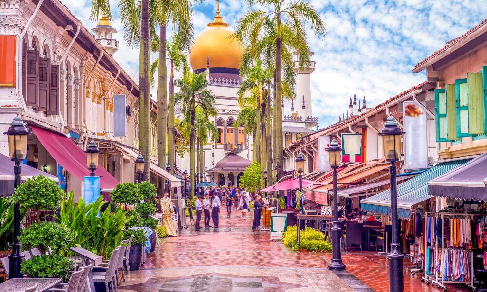 Haji lane Singapore street art