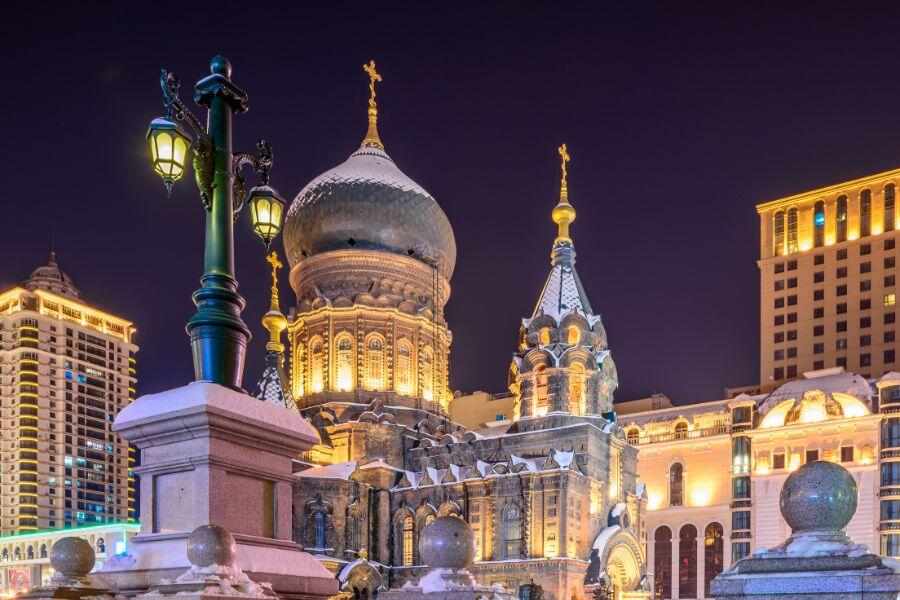 St. Sophia Cathedral in Harbin, China
